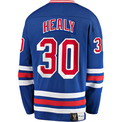 NHL Glenn Healy New York Rangers Fanatics Premier Breakaway Retired Player Jersey - Blue