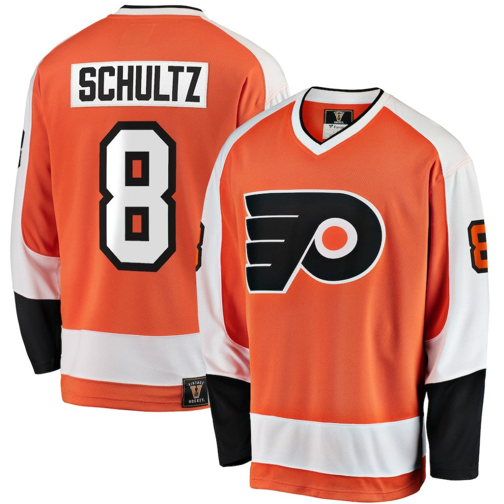 NHL Dave Schultz Philadelphia Flyers Fanatics Premier Breakaway Retired Player Jersey - Orange