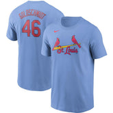 Paul Goldschmidt St. Louis Cardinals Nike Name & Number T-Shirt - Light Blue T-shirts