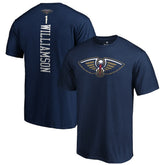 Zion Williamson New Orleans Pelicans 2019 NBA Draft Playmaker Name & Number T-Shirt Navy