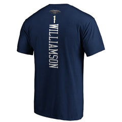 Zion Williamson New Orleans Pelicans 2019 NBA Draft Playmaker Name & Number T-Shirt Navy
