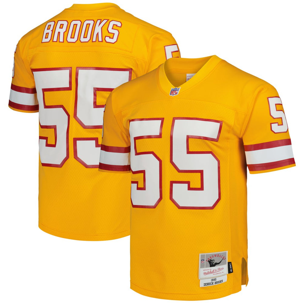NFL Derrick Brooks Tampa Bay Buccaneers Legacy Replica Jersey - Orange discount