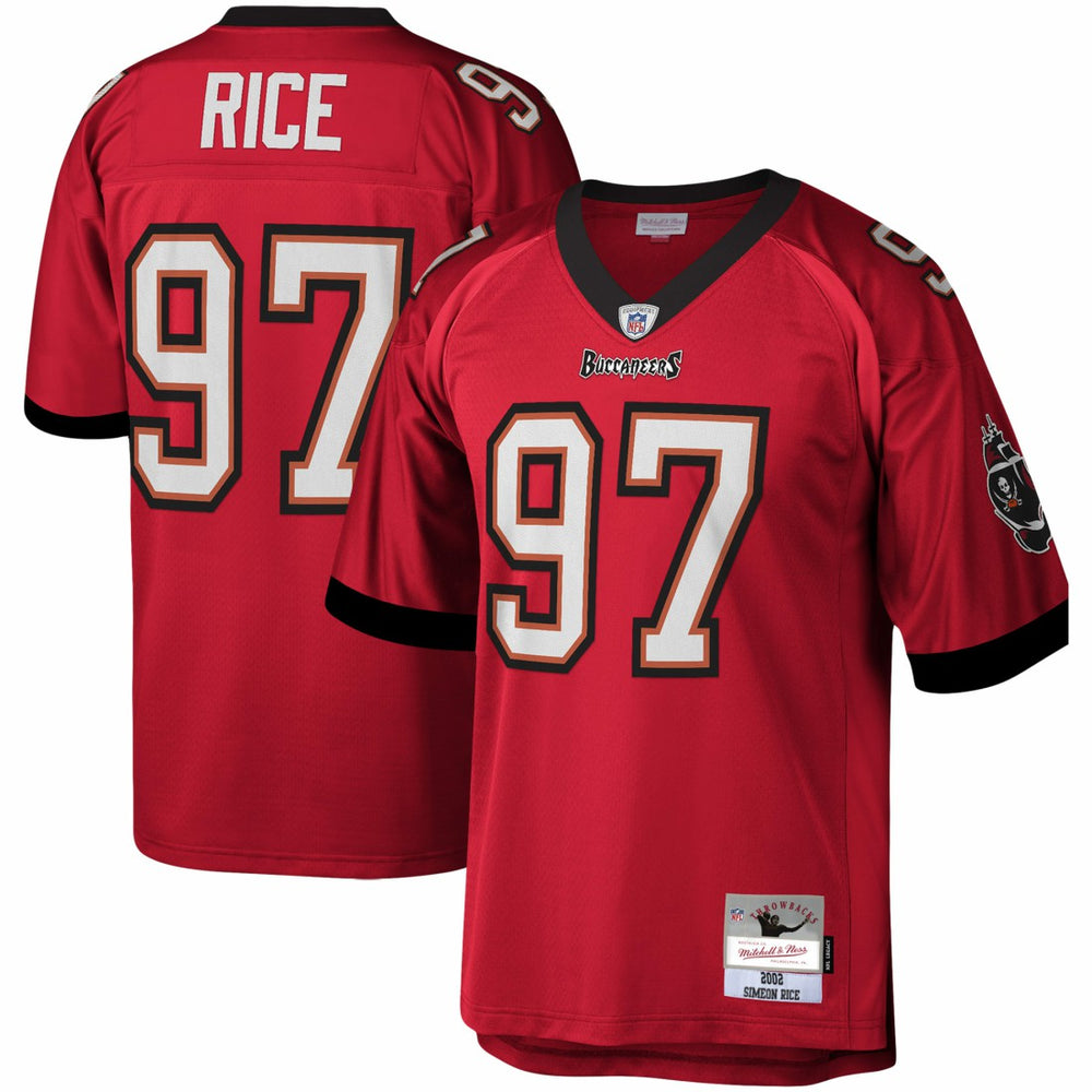 NFL Simeon Rice Tampa Bay Buccaneers Legacy Replica Jersey - Red outlet