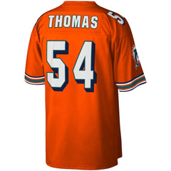 NFL Zach Thomas Miami Dolphins Legacy Replica Jersey - Orange for sale