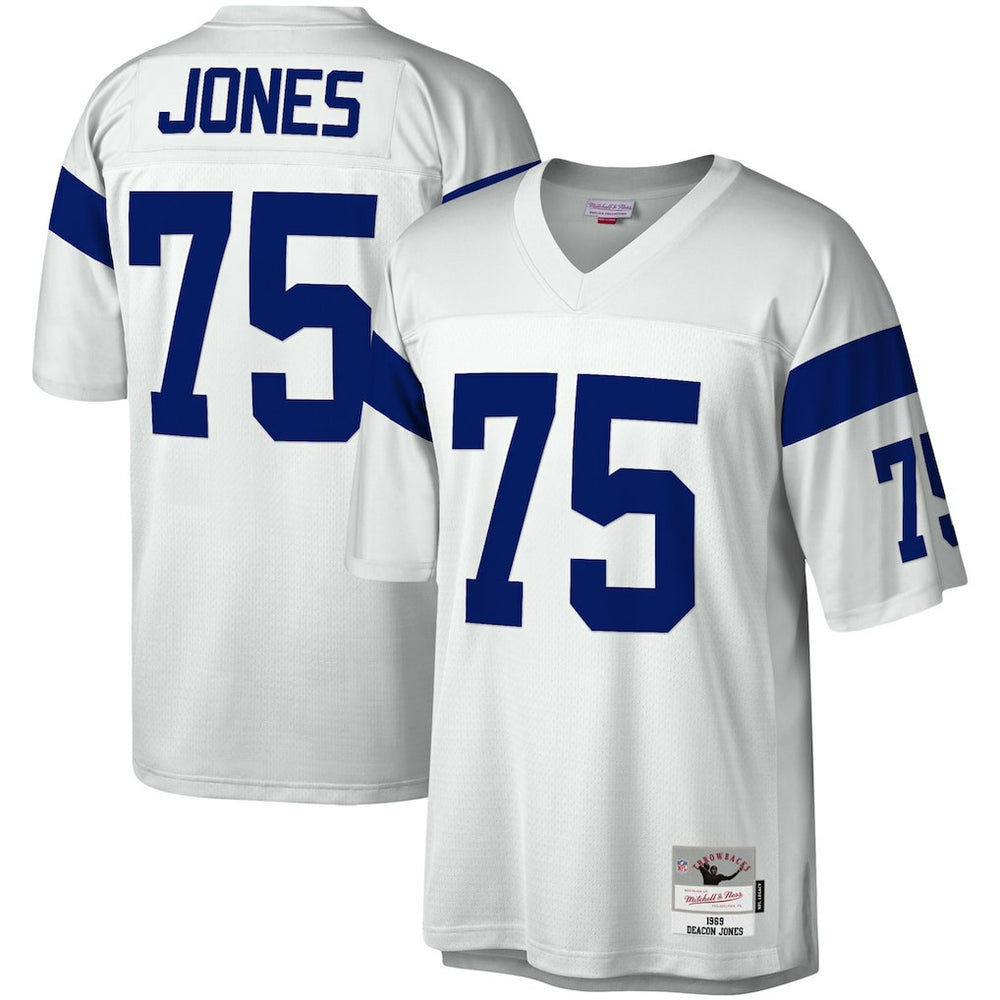 NFL Deacon Jones Los Angeles Rams Legacy Replica Jersey - White outlet