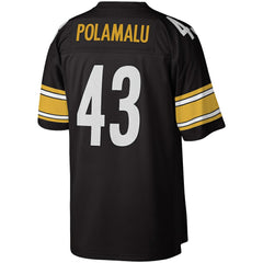 Troy Polamalu Pittsburgh Steelers Legacy Replica Jersey Black