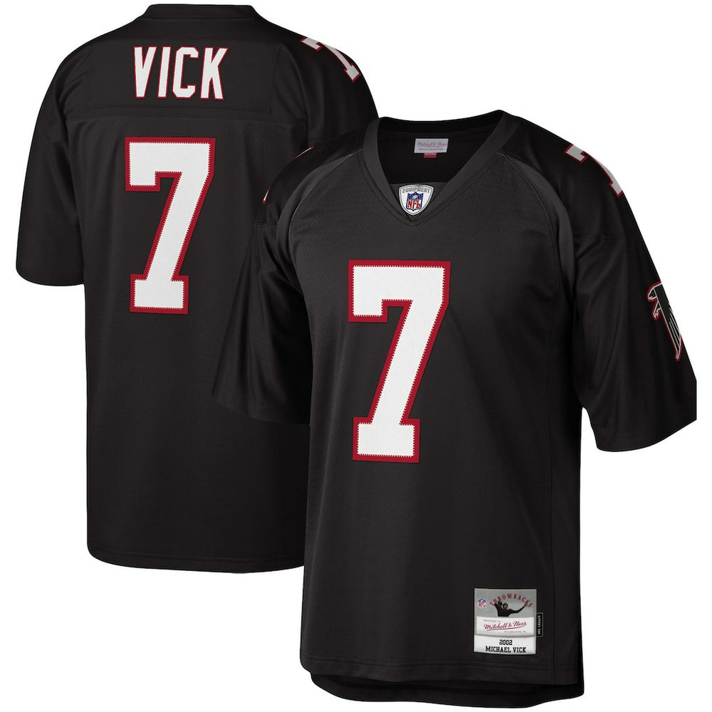 NFL Michael Vick Atlanta Falcons Legacy Replica Jersey - Black discount