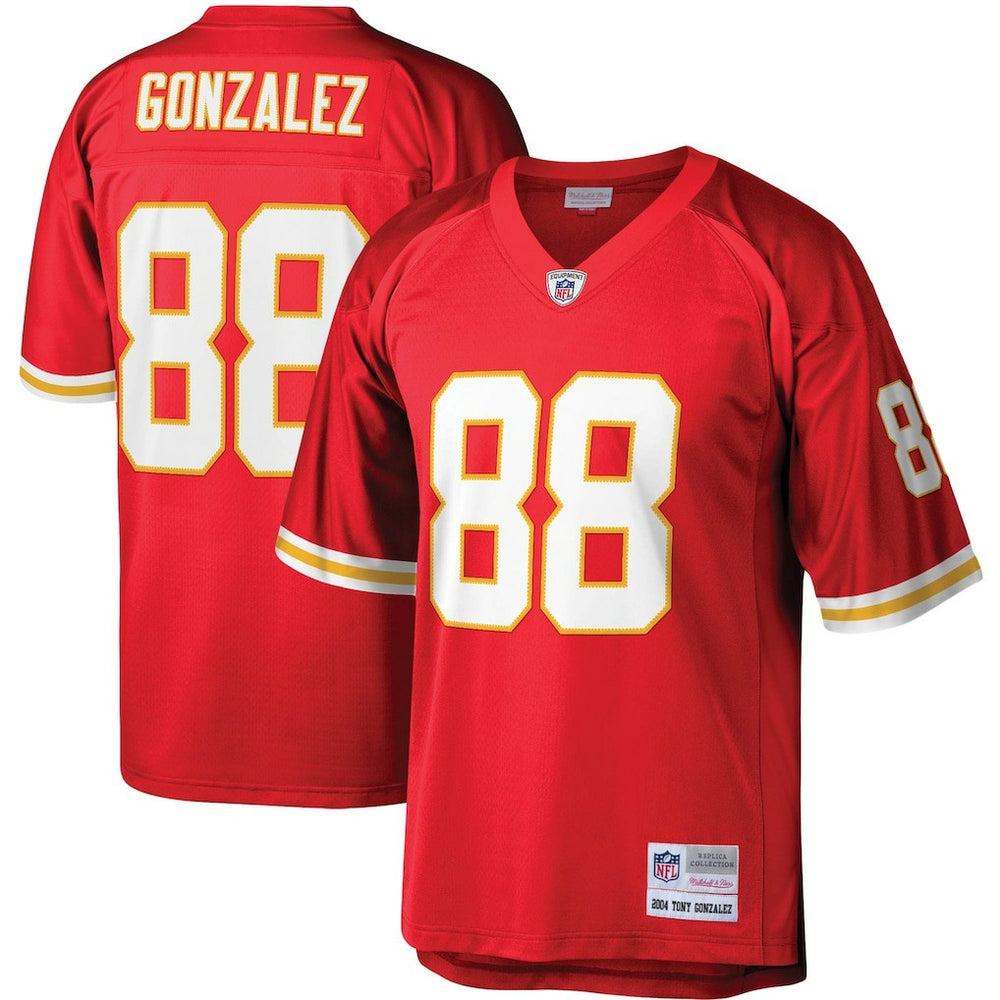 NFL Tony Gonzalez Kansas City Chiefs Legacy Replica Jersey - Red sale