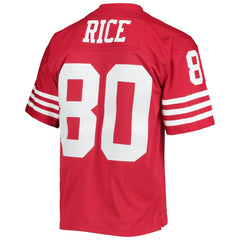 NFL Jerry Rice San Francisco 49ers Legacy Replica Jersey - Scarlet sale