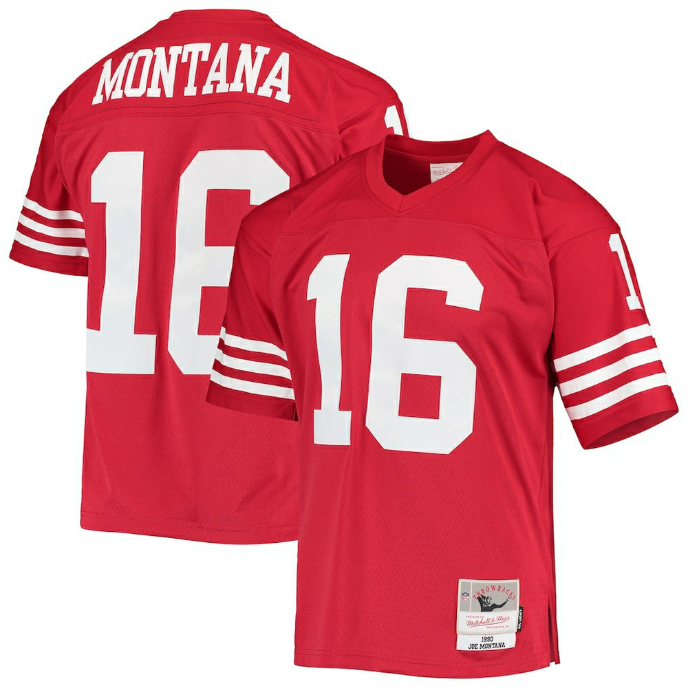 NFL Joe Montana San Francisco 49ers Legacy Replica Jersey - Scarlet cheap
