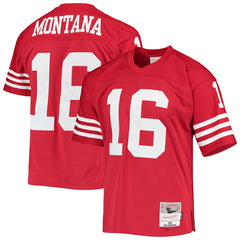 NFL Joe Montana San Francisco 49ers Legacy Replica Jersey - Scarlet cheap