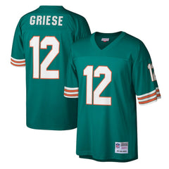 NFL Bob Griese Miami Dolphins Legacy Replica Jersey - Aqua for sale
