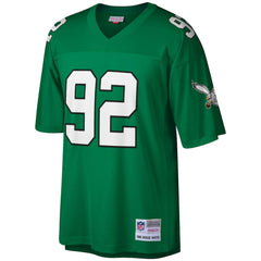 Reggie White Philadelphia Eagles Legacy Replica Jersey Kelly Green