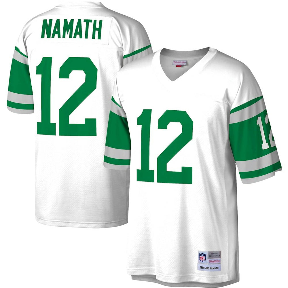 NFL Joe Namath New York Jets Legacy Replica Jersey - White for sale