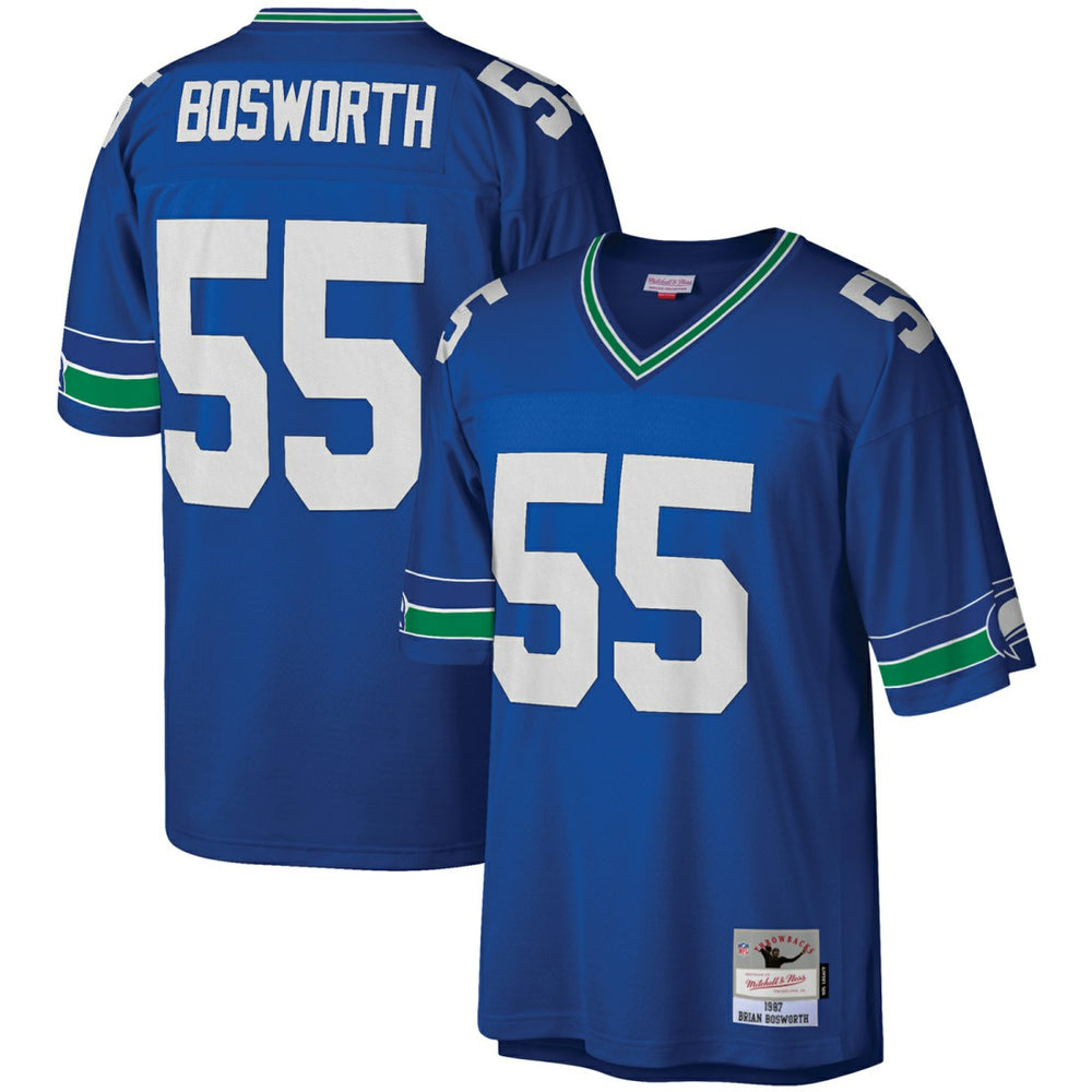 NFL Brian Bosworth Seattle Seahawks Legacy Replica Jersey - Royal outlet
