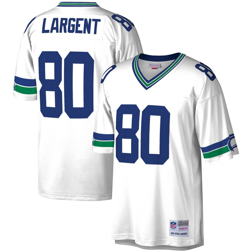 Steve Largent Seattle Seahawks Legacy Replica Jersey White
