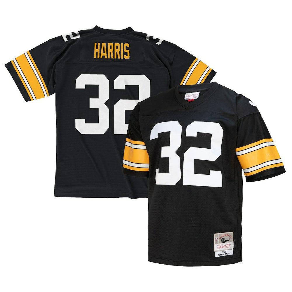 NFL Franco Harris Pittsburgh Steelers Legacy Replica Jersey - Black discount