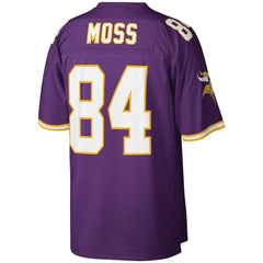 NFL Randy Moss Minnesota Vikings Legacy Replica Jersey - Purple discount
