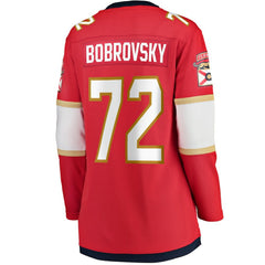 NHL Sergei Bobrovsky Florida Panthers Fanatics Women's Home Breakaway Jersey - Red