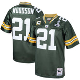 Charles Woodson Green Bay Packers 2010 Authentic Throwback Retired Player Jersey Green