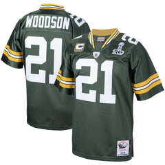 NFL Charles Woodson Green Bay Packers 2010 Authentic Throwback Retired Player Jersey - Green cheap