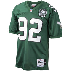 NFL Reggie White Philadelphia Eagles Authentic Throwback Retired Player Jersey - Green for sale