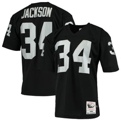 NFL Bo Jackson Las Vegas Raiders 1990 Authentic Throwback Retired Player Jersey - Black sale