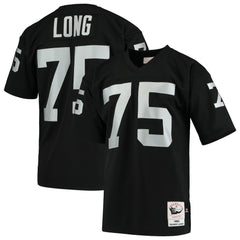 NFL Howie Long Las Vegas Raiders 1983 Authentic Throwback Retired Player Jersey - Black sale