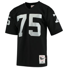 NFL Howie Long Las Vegas Raiders 1983 Authentic Throwback Retired Player Jersey - Black sale