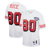 NFL Jerry Rice San Francisco 49ers 1994 Authentic Throwback Retired Player Jersey - White outlet