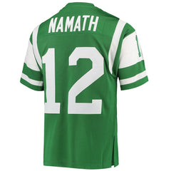 NFL Joe Namath New York Jets 1968 Authentic Throwback Retired Player Jersey - Green on sale