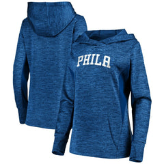 Philadelphia 76ers Women's Showtime Done Better Pullover Hoodie Royal