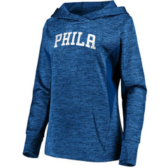 Philadelphia 76ers Women's Showtime Done Better Pullover Hoodie Royal