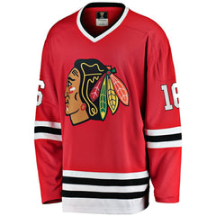 NHL Eddie Olczyk Chicago Blackhawks Fanatics Premier Breakaway Retired Player Jersey - Red
