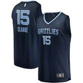 NBA Brandon Clarke Memphis Grizzlies Fast Break Replica Jersey Navy - Icon Edition