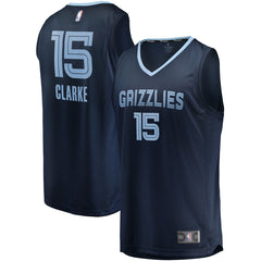 NBA Brandon Clarke Memphis Grizzlies Fast Break Replica Jersey Navy - Icon Edition