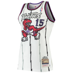 NBA Vince Carter Toronto Raptors 1998/99 Hardwood Classics Authentic Jersey - White