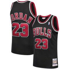 NBA Michael Jordan Chicago Bulls 1997/98 Hardwood Classics Authentic Jersey sale - Black
