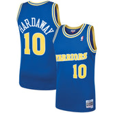 NBA Tim Hardaway Golden State Warriors 1990/91 Hardwood Classics Swingman Jersey sale - Royal