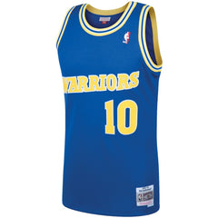 NBA Tim Hardaway Golden State Warriors 1990/91 Hardwood Classics Swingman Jersey sale - Royal