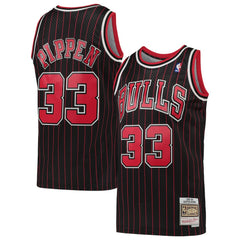 NBA Scottie Pippen Chicago Bulls Hardwood Classics Swingman Jersey sale - Black