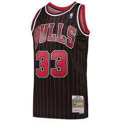 NBA Scottie Pippen Chicago Bulls Hardwood Classics Swingman Jersey sale - Black