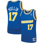 Chris Mullin Golden State Warriors 1993/94 Hardwood Classics Swingman Jersey Royal