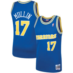 NBA Chris Mullin Golden State Warriors 1993/94 Hardwood Classics Swingman Jersey sale - Royal