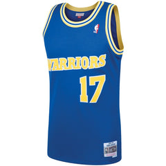 NBA Chris Mullin Golden State Warriors 1993/94 Hardwood Classics Swingman Jersey sale - Royal