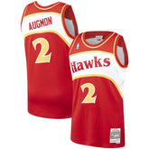 Stacey Augmon Atlanta Hawks 1991/92 Hardwood Classics Swingman Jersey Red
