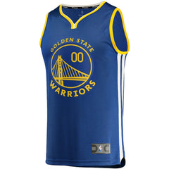 NBA Golden State Warriors Youth 2019/20 Fast Break Custom Replica Jersey Royal sale - Icon Edition