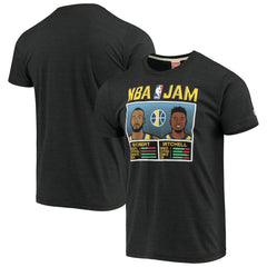Donovan Mitchell & Rudy Gobert Utah Jazz NBA Jam T-Shirt Charcoal
