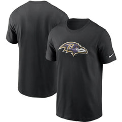 Baltimore Ravens Primetime Logo Essential T-Shirt Black