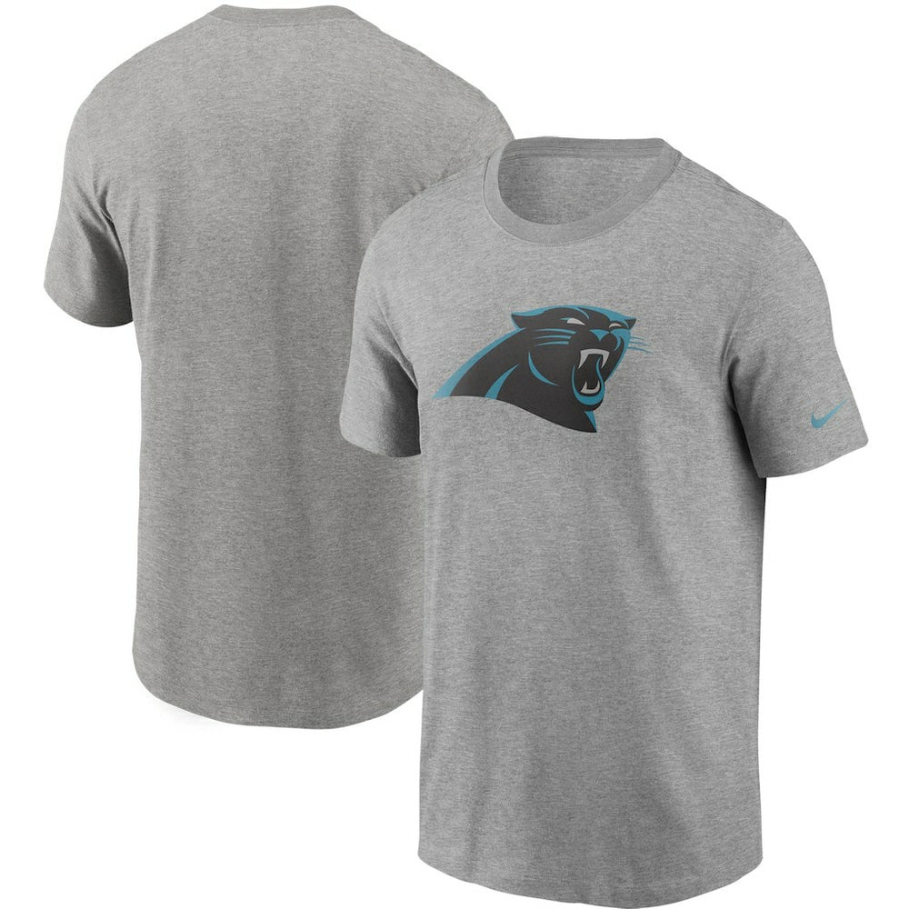 Carolina Panthers Primetime Logo Essential T-Shirt Heather Gray